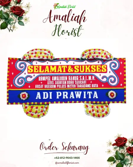Papan Bunga Ucapan Selamat Wingkosigromulyo